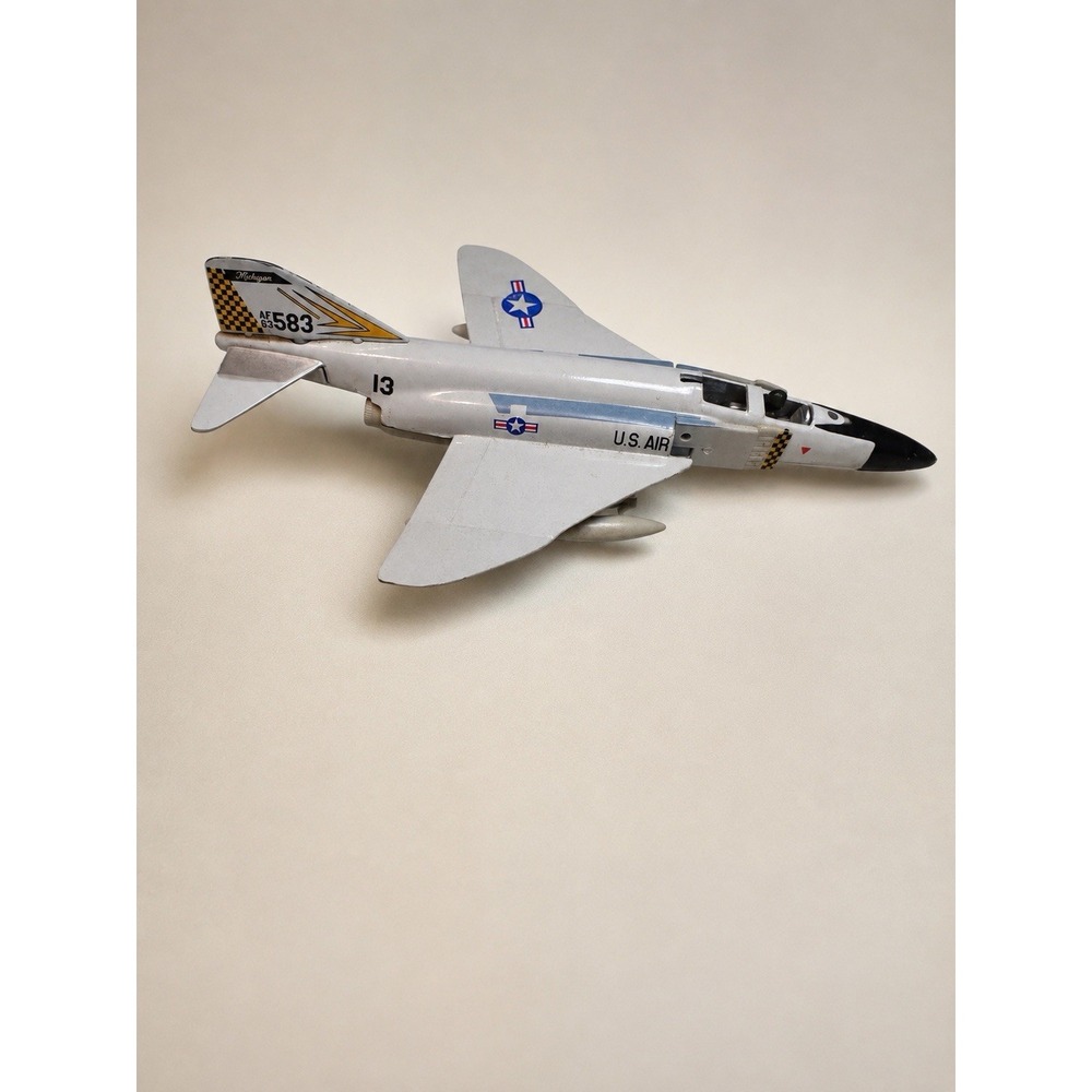 Vintage F-4C Phantom II Michigan Air National Guard AF 63-7583 Toy Jet AS IS